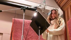 Elle Newlands Instagram - Insanely excited to finally share that I voice a Disneyland character !! 🤯 

After years of building, the first Zootopia Land attraction opened in Disneyland Shanghai today and this is us recording one of her scripts over at Disney Imagineering. Every part of this was a dream come true and a bucket list for this Disney nerd!

Thank you @atlas_talent and the fabulous folks over at Imagineering 😍

I also read that the Chinese government is setting animal protection laws into place due to the popularity of the Zootopia franchise, so that’s almost more exciting!