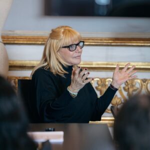 Ellen Mirojnick Instagram - Acclaimed Costume Designer and mentor for the new edition of the Short Course in Costume Design Ellen Mirojnick met up with her students in the Blue room at Villa Favard.
 
In 2023, Mirojnick received recognition for her costume design in Christopher Nolan's Oppenheimer, for which she received a nomination for an Academy Award for Best Costume Design.