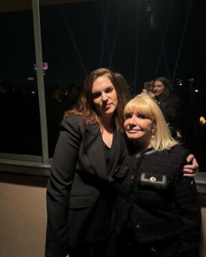 Ellen Mirojnick Instagram - #fridaynight OSCARS. 2024 🤩#oscarparties#oppenheimer #saintlaurant #versace # CAA ….