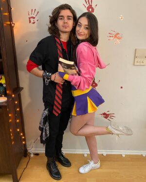 Elliot Fletcher Instagram - “well, we’ve been having a lot of fun in class, you and i, and i thought that maybe you’d like to go see a movie … or something” 
jennifer check and colin gray from jennifer’s body
happy halloween everyone!!🎃🖤