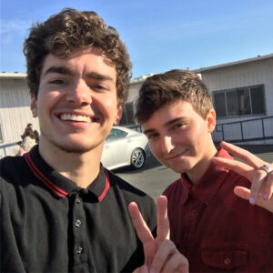 Elliot Fletcher Instagram - today is drew's (@vividauburn ) birthday and i cannot express how much i love this guy. he is so kind, compassionate, caring, smart, thoughtful, hilarious, generous, selfless, and all around phenomenal. drew is a true angel, he doesn't have a bad bone in his body. i will protect him until the day i die and probably after that too. i am so lucky to have a brother like him. the best brother in the world. please go wish him a happy birthday and tell him handsome he is because look at him! what a fuckin stud! drew, i love you so much, you deserve the world and more. i love you. happy birthday brother tiger. brothers til the end.
-brother wolf