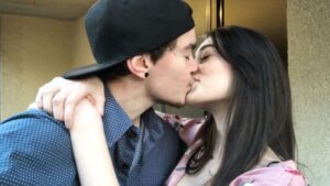 Elliot Fletcher Instagram - happy valentine’s day! we hope everybody is giving and getting a lot of love today! especially self love!! 💕 @danielleraewilliamson i love you more than there are stars in the sky. thank you for being the amazing, soulful, loving human you are. thank you for tolerating how weird i am, i know it’s a lot. i am in love with you and in love with us together. i cannot wait for the all the valentine’s to come.