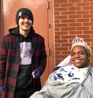 Elliot Fletcher Instagram - THIS GIRL RIGHT HERE IS A FUCKING PRINCESS. bow down to royalty. happy birthday to @aaron___philip aka the cutest fairy goddess of all time. aaron, you have such a genuine heart and soul, i absolutely adore you, i’m so lucky to have you as one of my best friends. EVERYONE GO FOLLOW HER PLS. ALSO YOU CAN GET THE AMAZING HOODIE IM WEARING THAT AARON DESIGNED AT represent.com/store/aaronphilip !!!!