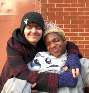 Elliot Fletcher Instagram - THIS GIRL RIGHT HERE IS A FUCKING PRINCESS. bow down to royalty. happy birthday to @aaron___philip aka the cutest fairy goddess of all time. aaron, you have such a genuine heart and soul, i absolutely adore you, i’m so lucky to have you as one of my best friends. EVERYONE GO FOLLOW HER PLS. ALSO YOU CAN GET THE AMAZING HOODIE IM WEARING THAT AARON DESIGNED AT represent.com/store/aaronphilip !!!!