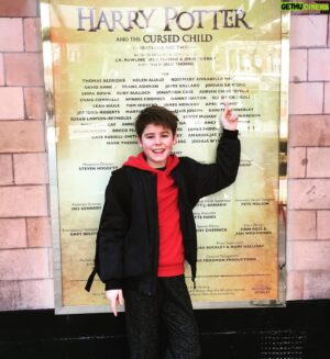 Elliot Grihault Instagram - It was my last show today in @cursedchildldn... I would like to thank everyone part of it for making this one of the best experiences of my life!! #cursedchild #london #harrypotter #gryffindor #incredible #acting