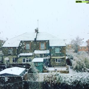 Elliot Grihault Instagram - Snow...In London?!