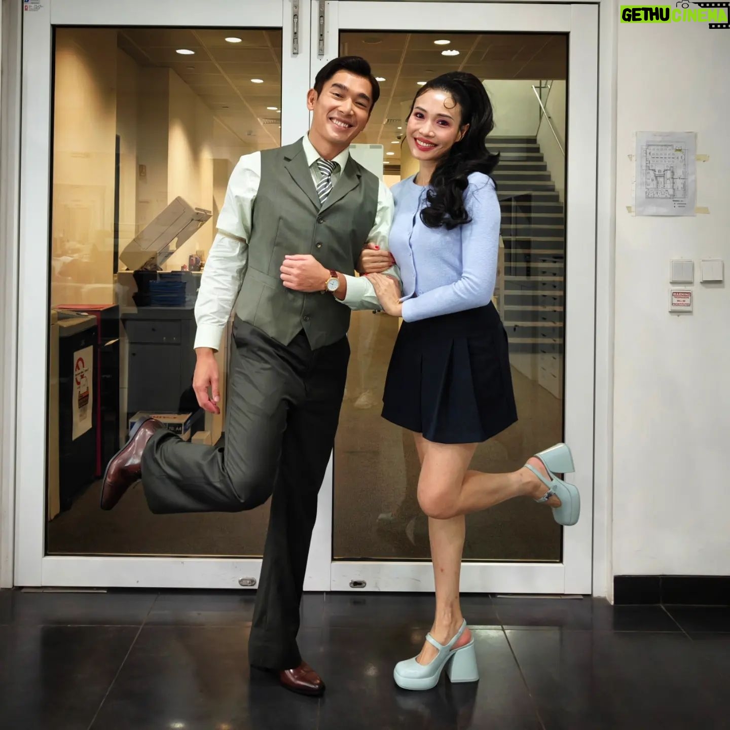 Elvin Ng - 2K Likes - Ready to party! @iamdawnyeoh and I feeling extremely pleased with our imaging and on a high, from her hair and from my moustache! 😘😍🥰 #readytoparty #letsparty #rockitbaby #onahigh #imaging #EmeraldHill #小娘惹之翡翠山 @elvinology @the_celebrityagency