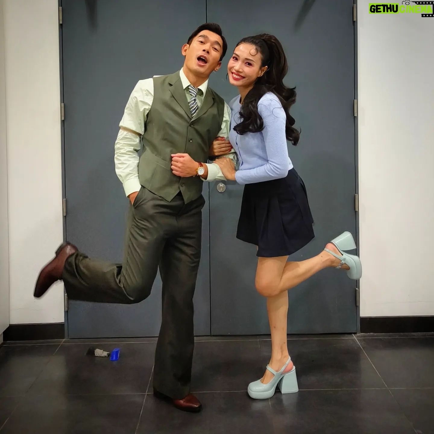 Elvin Ng - 2K Likes - Ready to party! @iamdawnyeoh and I feeling extremely pleased with our imaging and on a high, from her hair and from my moustache! 😘😍🥰 #readytoparty #letsparty #rockitbaby #onahigh #imaging #EmeraldHill #小娘惹之翡翠山 @elvinology @the_celebrityagency
