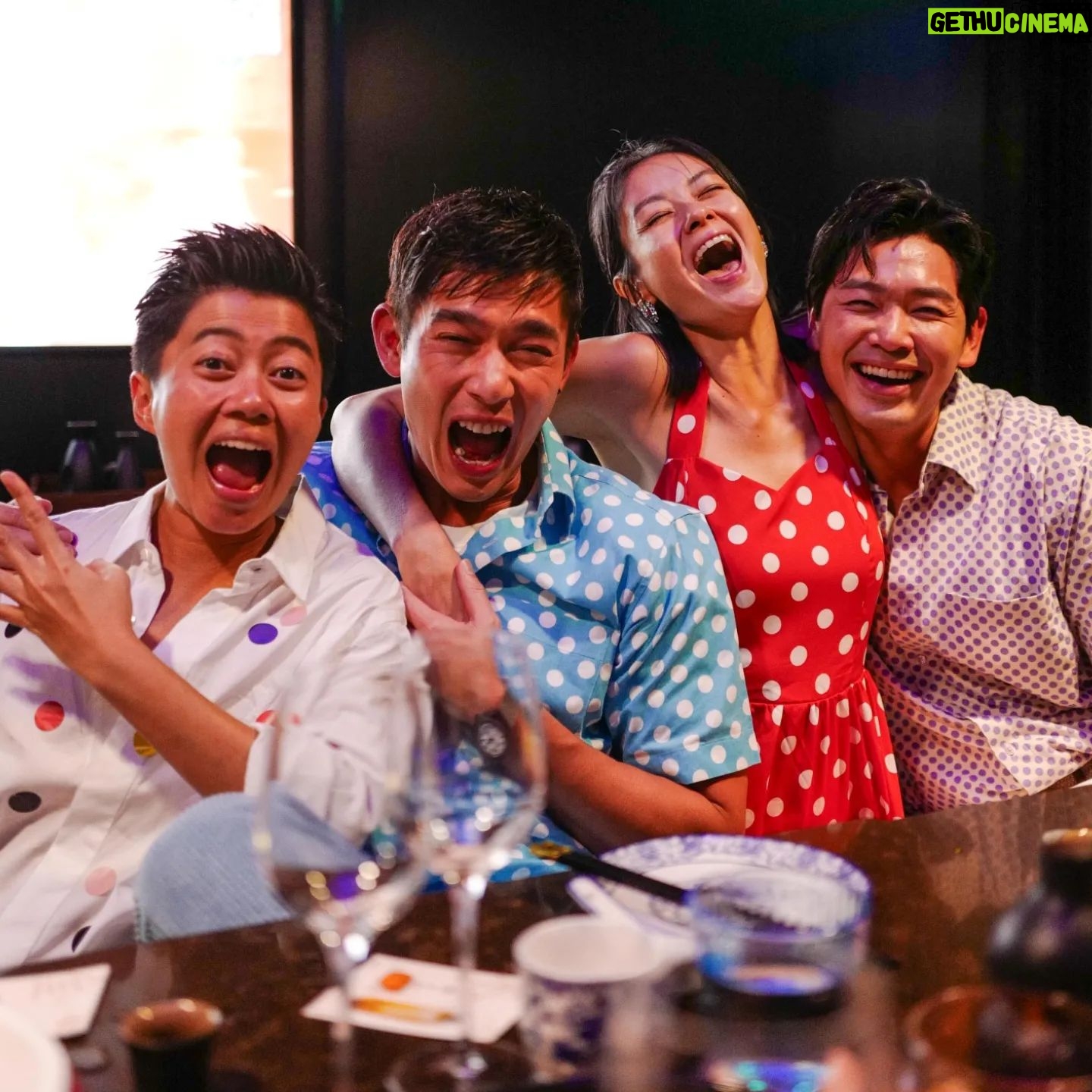 Elvin Ng - 10.5K Likes - It's her #40th so she said wear polka dots everybody wear #polkadots!!! One of the sweetest, kindest and most nurturing souls ever, here's wishing you as many happy and sweet moments as the number of dots you cannot count tonight!!! 🔴⚪🔵🟡🟢 #polkadotparty #happybirthday @sheila_sim