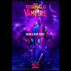 Em Haine Instagram - 🧛 We’re back with a brand new season of #ReginaldTheVampire May 8 on @SYFY!!