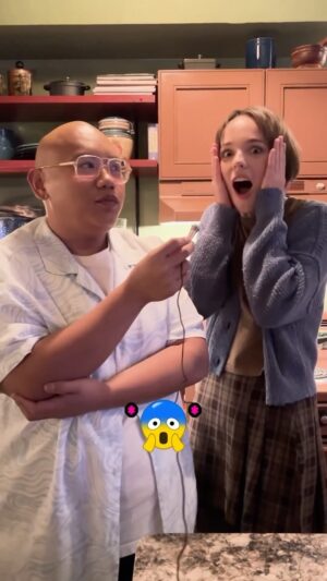 Em Haine Instagram - Our emoji reactions to this @lifeisaloha and @emhaine duet? 💗👏🤩 #ReginaldTheVampire