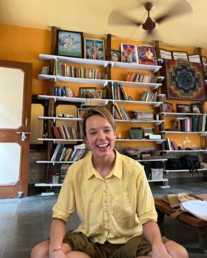 Em Haine Instagram - Today marks one month of living in an ashram at the foothills of the Himalayas, next to the holy Ganga river. 
One month of sobriety. One month of yoga everyday following the moon cycle. One month of ritual chanting before sunrise, before every meal and after sunset. One month of cleansing, satkarma. One month of pranayama. One month of purifying tears flowing as mightily as the Ganga during monsoon season. One month of laughing with beautiful souls. One month of karma yoga- selfless service. One month of working with the land. One month of homemade vegetarian dals, paneer, curries, rotis and papayas. One healing ritual. One 101 degree fever. One bazzzillion itchy bug bites and counting. One heavy dose of moon magic, spiritual knowledge and ancient wisdoms. One new found perspective on discipline, self sufficiency and finding home inside of me. One eternal consciousness 💞🌚🧘🌞♾️