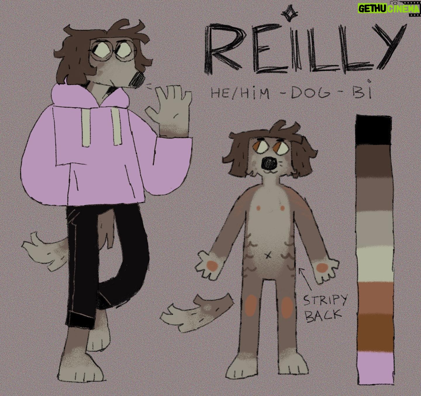 Ema Mlynarčíková - 1.4K Likes - New dog character because i forced my bf to have a fursona :0 #furryart #oc