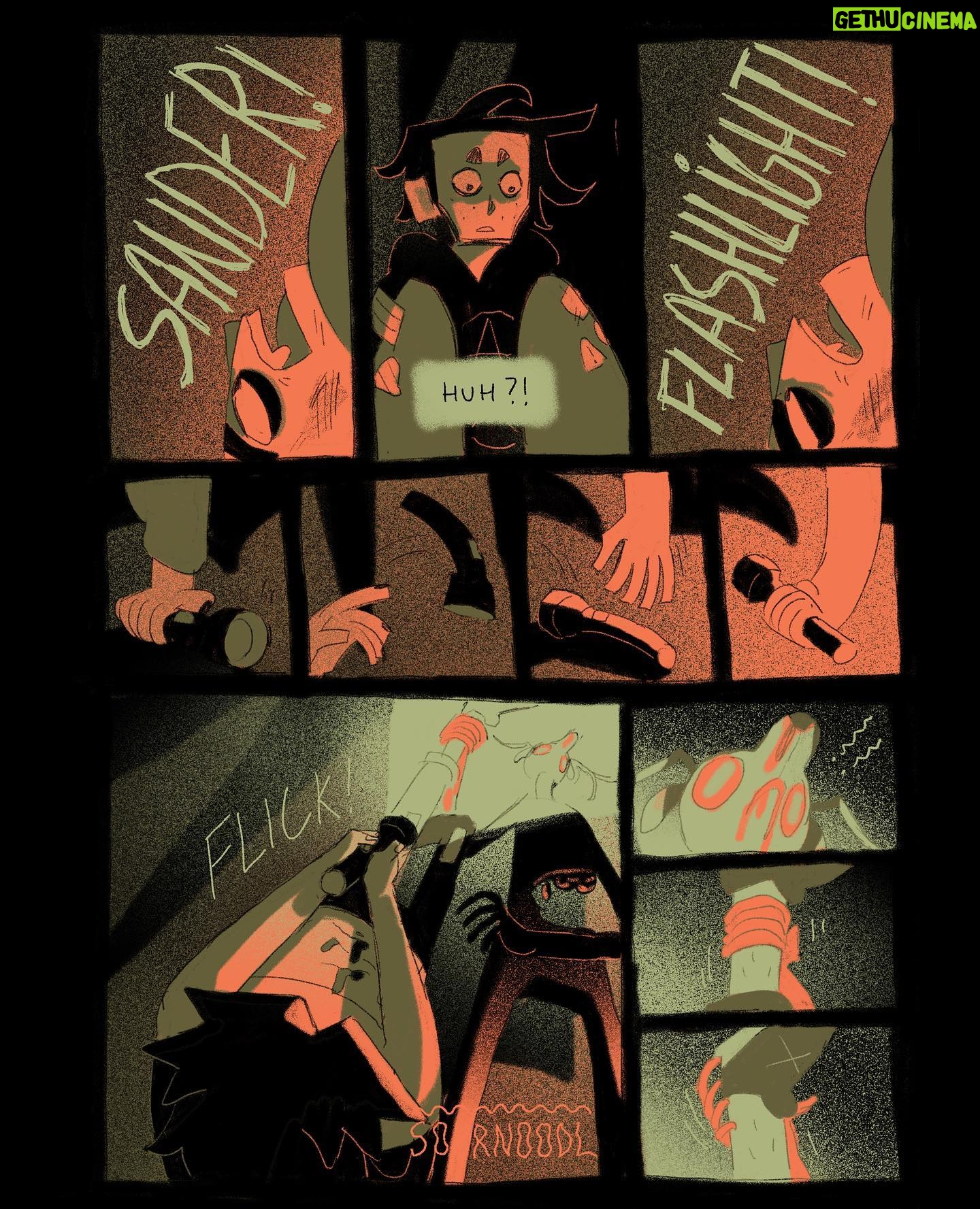 Ema Mlynarčíková - 1K Likes - 🥩🦴GUTS part 3
A comic about scary things.
CW: gore, toxic masculinity?, bad puns
Lineart done within the 24hour comic challenge. Thats why it gets sloppy towards the end haha.
If you’d like to support me, i uploaded a comfier pdf to my gumroad for a great price of 1€! (link in bio)
Enjoy #comic #comics #spooky #sliceoflife #gore #guts #halloween #procreate