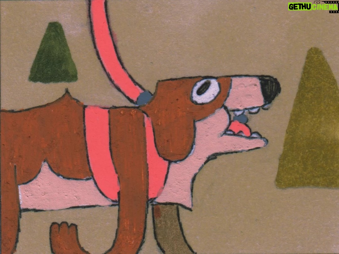 Ema Mlynarčíková - 65.6K Likes - CW: flashing lights on the last slide
The chewing kinda sus 👀
This lil animation that instagram seemed to like was part of my experimental animation class where we had to remake the same film with different techniques (our style, traditional with no lighttable, using human body and flicker film)
There is one more version in the making but that will be much different :0
#2danimation #animation #characteranimation #animationloop #dog #loop