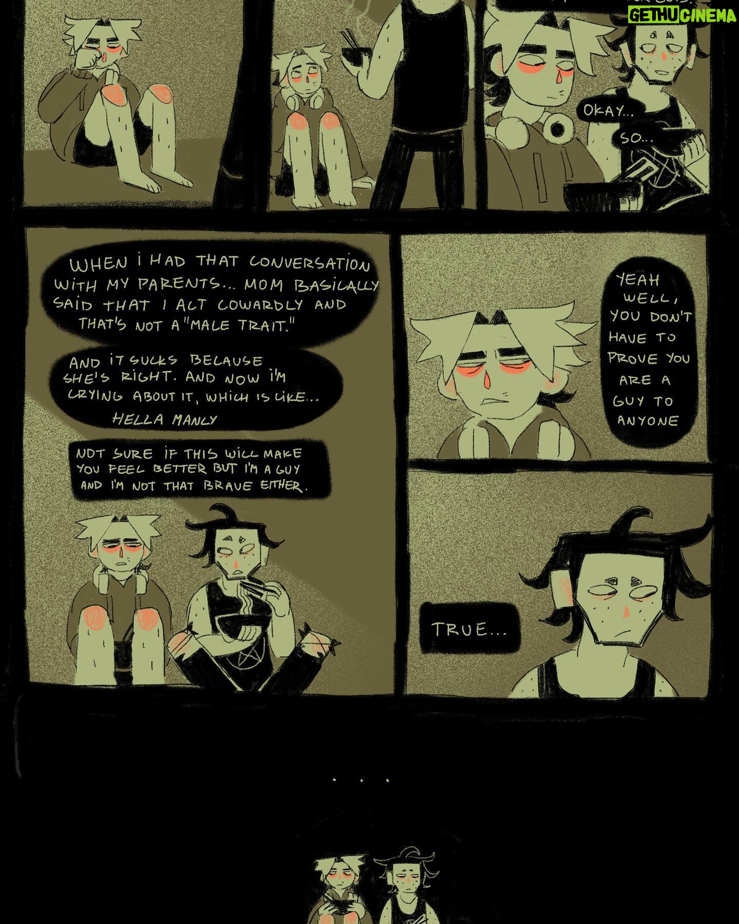Ema Mlynarčíková - 2.5K Likes - Guts is one years old today and still probably the best thing i’ve ever written :0
There is a new comic in the works and a visual novel (!!!) with these guys, more updates will come soon.
If you enjoyed guts and would like to support me, you can get the full pdf for 1eur at gumroad (link in bio) Thank you!