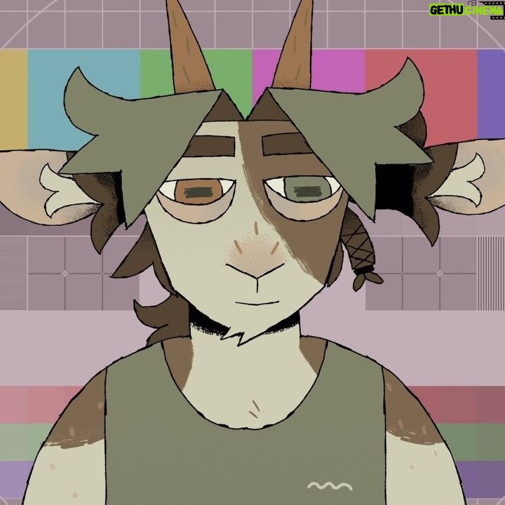 Ema Mlynarčíková - 1.2K Likes - Goatman moves! Will also talk on stream soon :0 I really enjoyed this, might do commissions eventually #vtuber #furry #furryart #live2D #live2dcubism #vtubestudio