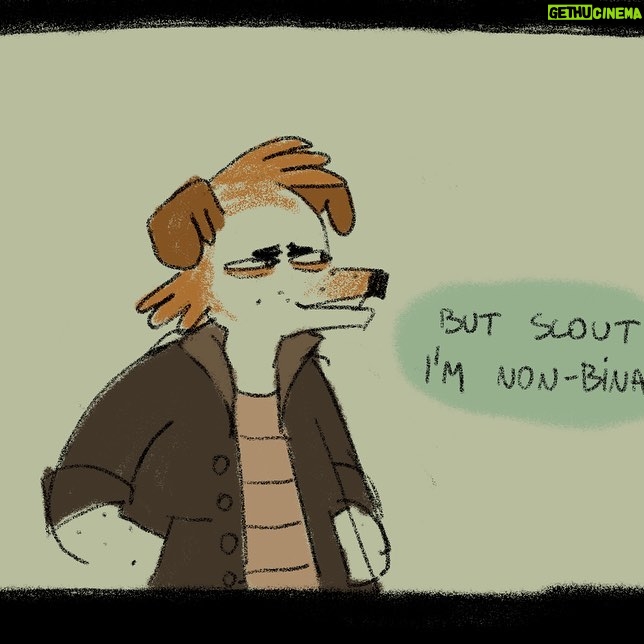 Ema Mlynarčíková - 1.1K Likes - They are a solid decimal 10.
#comicstrip #strip #comic #furry #furryart #nonbinary #nb