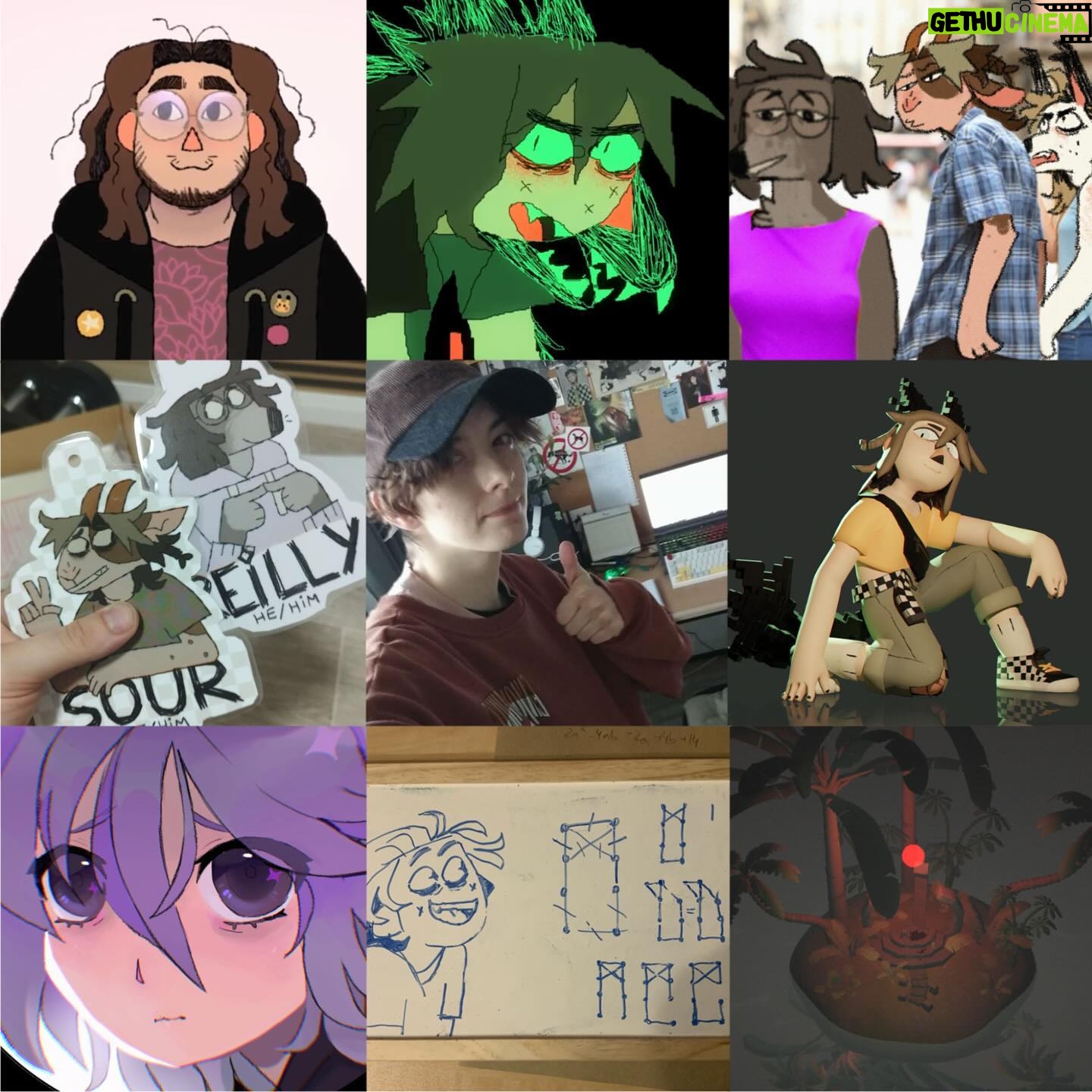 Ema Mlynarčíková - 1.9K Likes - #artvsartist2023 I made 1 film, 2 vtubers, 1/2 vrc avatar, accidentally became a youtuber, learned about graphic programming (shaders even) and spent a lot of time not drawing, finally.