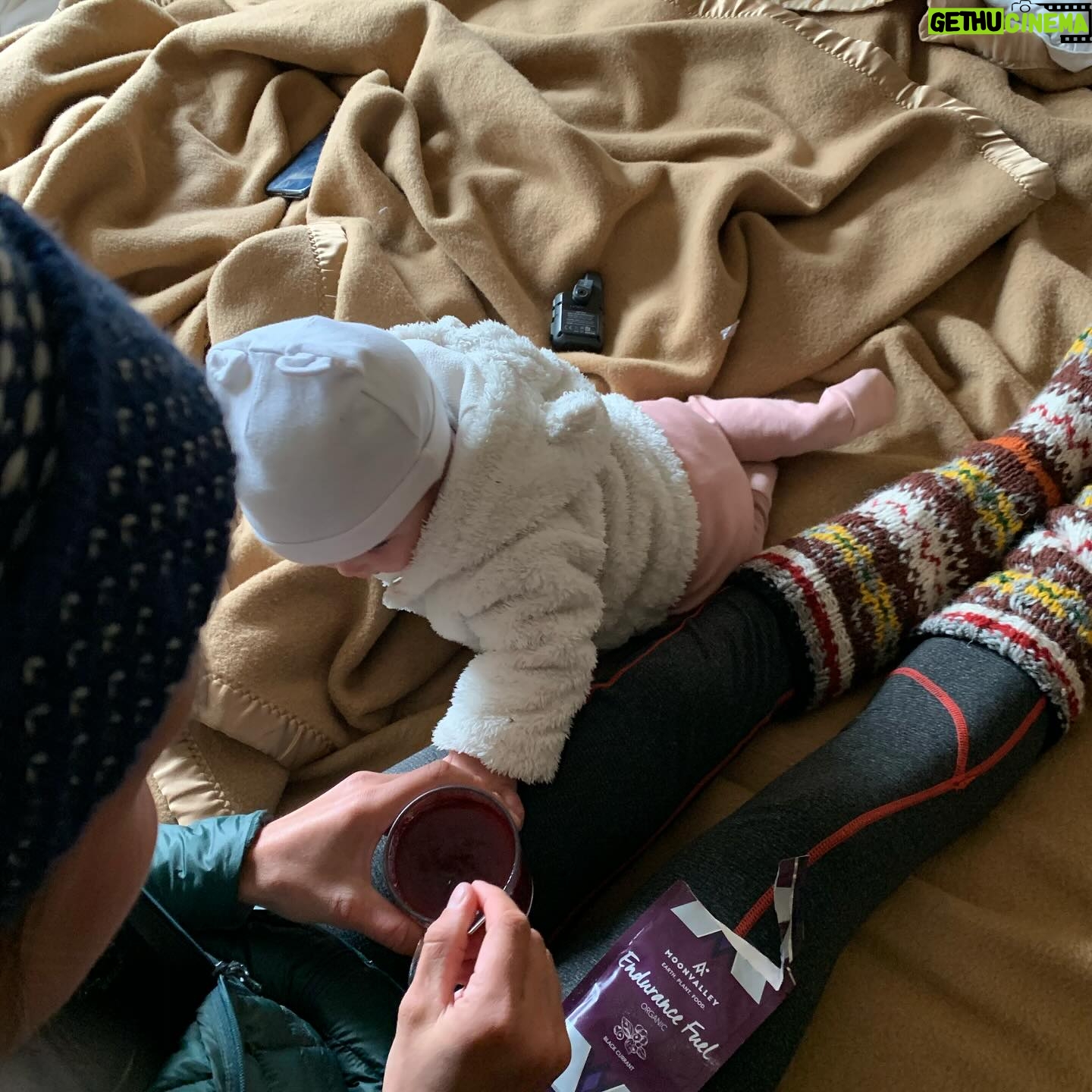 Emelie Forsberg - 10.3K Likes - High altitude while pregnant and with babies? It's time for a post as I've seen questions every now and then about it!
When I was pregnant with Maj we spent time at 4-5000 meter, I mainly checked my oxygen level in the blood and did not want to be lower than 90 % most times I was 94-96. I'm used to altitude and often adapt very well, so this is important to take in account individually. Otherwise go on feeling- if we listen we are good in knowing what's best for us.
Maj 6 months old tagged along with us to Himalaya and once again the saturation O2 we closely monitored aswell as her overall wellbeing- eating/sleeping. As I was breastfeeding it was also very safe to not catch a 🦠. Maj adapted very well and we went up to 4300 masl.
When Ylva-Li was 2 and Maj 4 we also went to the Himalayas, and we noticed that Ylva-Li needed more time to adapt to altitude, so we just spent more time lower down.
We carried Ylva-Li and rented a horse for Maj when we did longer hikes to move between villages.
Maj was a champ on the horse!
I think you just need to trust your instincts, make reasearch and feel prepared to change plans if needed!
We also have been lucky to have Kilians mum @nuria.burgada with us so that both of us could train well. ❤️