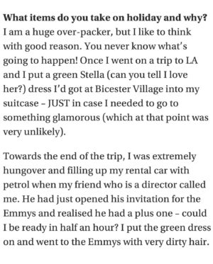 Emer Kenny Instagram - Just need to be clear, I have very clean hair 99% of the time, but the a ONE TIME I didn’t… (swipe). 

Thanks for the interview @squaremile_com! And thank you for taking me to the Emmys that time @benjamincaron 😝

Photography by @ionawolffphoto 
Makeup by @hannahelizabethartistry 
Styled by @emmalanestylist 
Publicity by @multitudemedia @emhargreaves