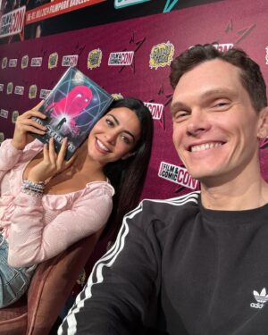Emeraude Toubia Instagram - Auf Wiedersehen Germany 🩷! #Shadowhunters ➰🥲
