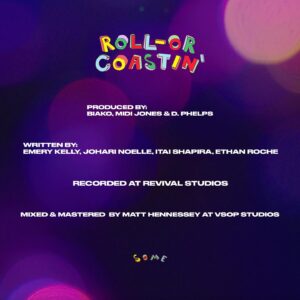 Emery Kelly Instagram - from the album - Roll-Or-Coastin’ out now. 
you ready to feel? ✨ #someiscoming #rollorcoastin