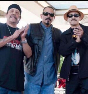 Emilio Rivera Instagram - Happy Birthday to this BaadAss Mr. @officialdannytrejo One of the Solid ones on and of the screen,All Heart. I wish You the Best Today and Always Carnal.  #Dannytrejo #machete #emiliorivera #elpadrino #itsafamilything