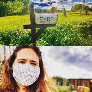 Emily Andras Instagram - Surreal times indeed. But beauty and joy will not be deterred. #WynonnaEarp #seasonfour #alberta