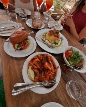 Emily Barker Instagram - 1 week of food, sunshine & friends 🧡🇪🇸✨

The best time in Mallorca with the best company … exactly what was needed after a super busy and intense start to 2024 🧡

My first sip of alcohol in 6 months was had on this trip and definitely didn’t disappoint - feel like having 6 months away definitely gave me time to reflect and have clarity on everything … no anxiety was had - even after 3 or 4 glasses,  which is definitely making me feel I’ve broken the anxiety cycle 🧡 

Also … flying ✈️ this was my first flight this year as I’d made the decision not to fly as frequently because of the anxiety I was developing around flying last year - but again the break from flying seems to have cured the anxiety as I enjoyed the flight there and back 🥰

All round unreal trip with time to relax and reflect on what an amazing start we’ve had to 2024 …  and the plans are in place ready for the next half of the year 🧡🇪🇸