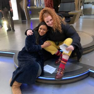 Emily Coutts Instagram - Endings are always hard but it’s been one hell of a ride 🚀 thank you to all of the fans who made the last few years so incredible. Thanks for welcoming us and the show into your universe. #StarTrekDiscovery #Detmer