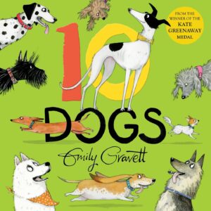 Emily Gravett Instagram - Hurrah! I’ve had some fantastic news.
My book 10 Dogs has been shortlisted for the UKLA book awards in the age 3-6 category amongst these other fabulous books.
Happy Wednesday!
#uklabookawards