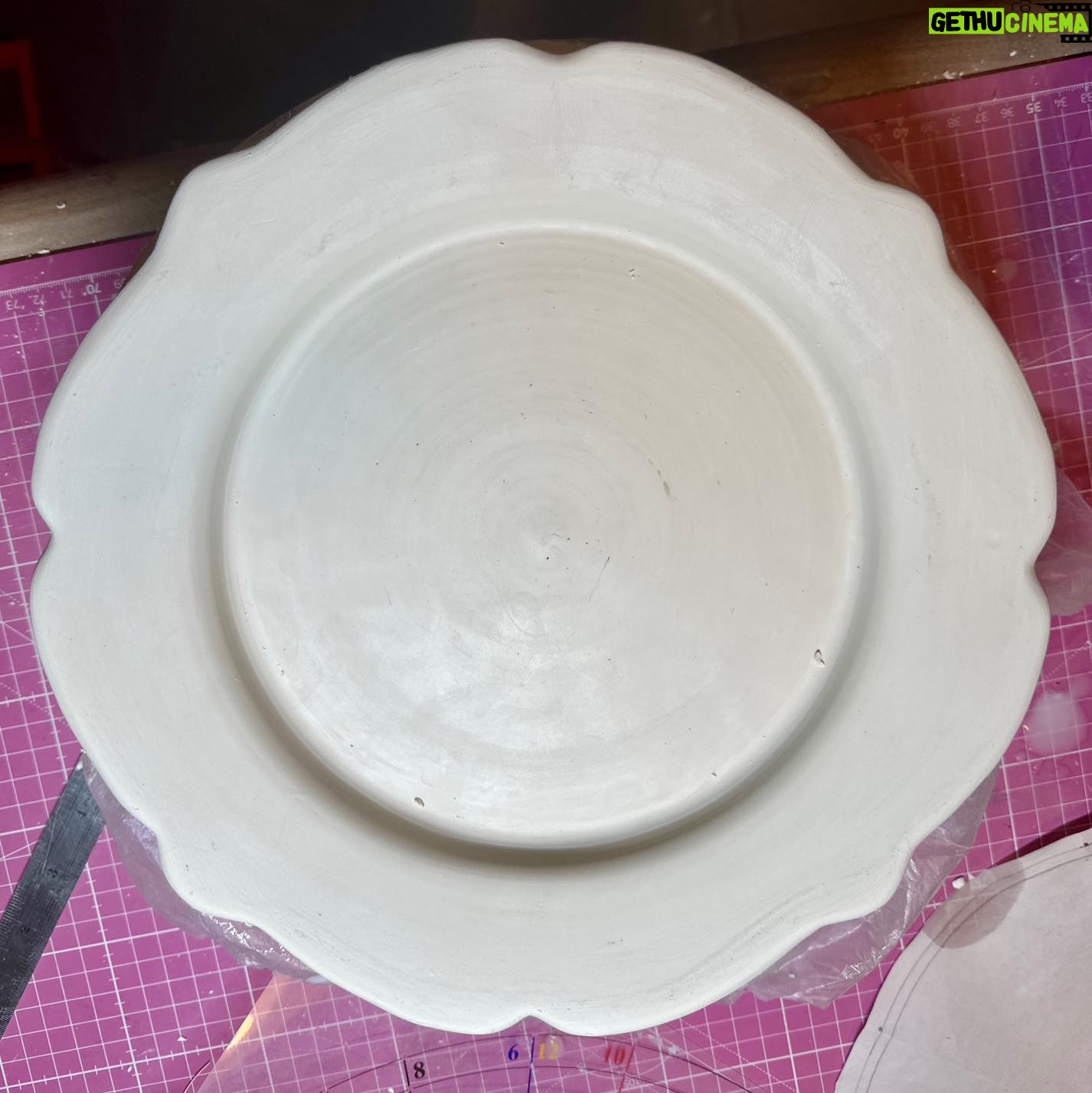 Emily Gravett - 1.4K Likes - Hereās another fairytale plate destined for my wall. If you scroll right you can see the process it went through from start to end- although I am toying with the idea of adding a bit of gold lustre sometime in the future⦠#fairytaleonaplate #potterylove #pottery #ceramicsart #cinderella