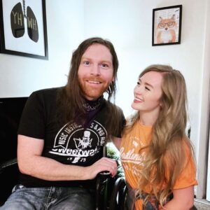Emily Marie Palmer Instagram - Joey and I drove across the country for 2 weeks this Summer, and out of all of the beautiful things we saw and the breathtaking places we got to experience — visiting @stubbzzz in Ohio was such a highlight. ♥️

I don’t think very many people could endure what he has gone through the past few years and yet remain such an incredibly kind, thoughtful, brilliant, compassionate human and artist (swipe to hear one of his beautiful songs 🥲). 

@stubbzzz we are so lucky to know you!! Thanks for letting us show up on your doorstep at 11pm, making us tea, the spontaneous guitar lesson, letting me play with your fancy pedal board, and regaling us with so many good stories. We’ll cherish these memories forever. 💕