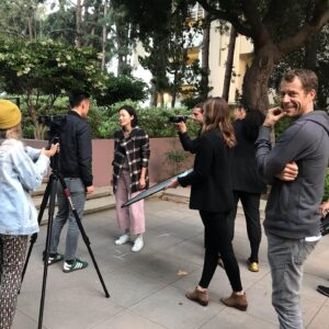 Emily Rose Instagram - Last class tonight at UCLA directing with my dear friend  @cferg101 so great when friends give their time like this and really excited to see where these students will go! #pregoteacher #mentor @uclapro