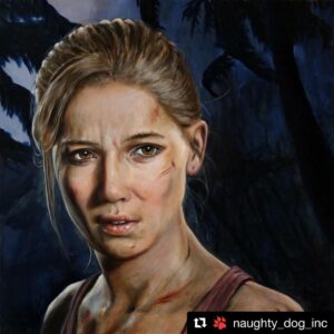 Emily Rose Instagram - Fun fanart of Elena. She’s my kinda girl. ❤️#Repost @naughty_dog_inc with @get_repost
・・・
Elena Fisher from Uncharted 4 by Hagen Vogel. 
#FanArtFriday