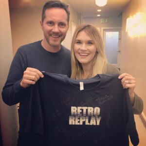 Emily Rose Instagram - Had some more fun with my good buds @reallynolannorth and @officialtroybaker doing another @retroreplayshow reliving our #uncharted dreams😂 I have loved the gift of playing #elenafisher and all that has come with it ❤️
