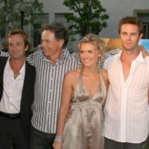 Emily Rose Instagram - So sad to hear about #lukeperry. I had the honor of working with him on my first big show John from Cincinnati. He played my boss but never acted superior in anyway. Such a down to earth dad and guy.
I will never forget his love for his kids, his kindness and his support as a fellow actor. Every time I saw Luke after the show was wrapped he always gave me the biggest hug and was just the warmest guy. Praying for his family and his close castmates and friends. As loosing someone, especially like this, is shocking and hard to wrap your mind around. Thanks for all you have given Luke, your presence, your kindness and your talent. ❤️