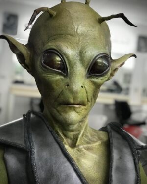 Emily Serpico Instagram - 🪐🚀 ✨🛸👽

Prosthetics: @rbfx 
Modeled by: Levi Morgan
Makeup application: @emilyserpico
And @kdianeartistry
Eyes painted by: Brent Gothold
Location: @vampfx 
Collaboration 
@dakotarogersmakeup @angelapugliesemakeup @kdianeartistry