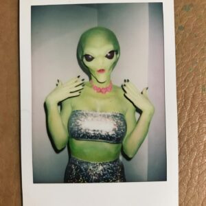 Emily Serpico Instagram - Hot alien summer 👽

Huge thank you to everyone supporting @gktwvillage !!
Super fun makeup @sjmasco and I collaborated on for @heartsofreality benefiting give kids the world 
Thank you @shecreature for modeling, @rbfx, and @theshenanigator 
#alien #area51 #area51memes #hotgirlsummer #alienmeme #heartsofreality #givekidstheworld