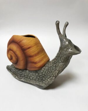 Emily Serpico Instagram - 🐌THANK YOU🐌 Due to the TONS of support this week, I’m going to be giving this little guy away! I don’t think I’ll ever make more of these guys, but maybe in the future. It’s ceramic, glazed with food safe glazes ready for coffee or any beverage of your choosing! 
I want to thank you all for your support ❤️ To enter:
Share and tag me! 
I’ll be posting the winner Mother’s Day ❤️🌷💐🌺