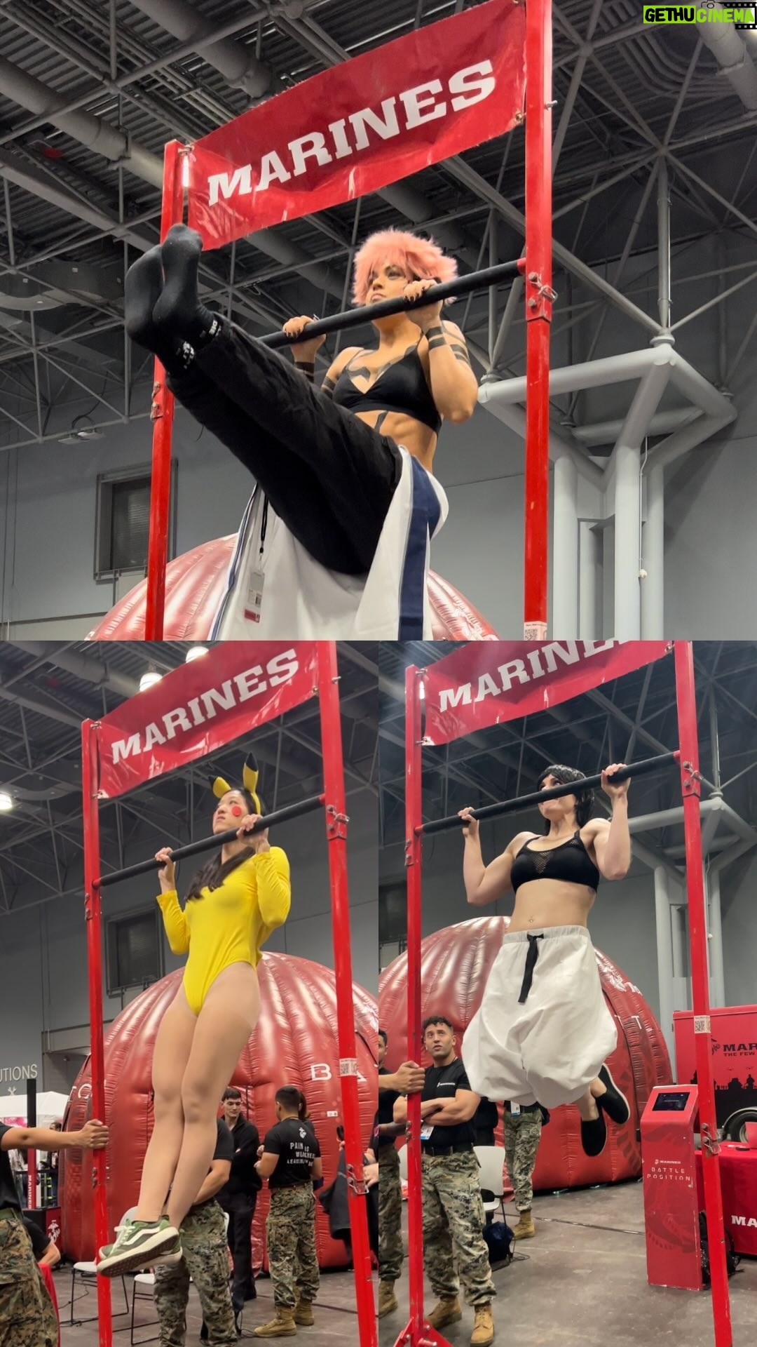 Emily Tung - 570 Likes - Can’t resist a pull-up bar when we see one 💪🏻
Cosplay workout 🏋️♀️ with @lorenaparkour @tung.action @cass.dunc at @animenyc
@flatbushmarines
Dudes did not expect all three of us to come out and show up the boys 😂
.
.
.
.
#cosplay #cosplaygirls #animenyc #fyp #jujutsukaisen #jjkcosplay #sukunacosplay #yuji #itadori #stunts #stuntdouble #pikachucosplay #pikachugirl #calisthenics #pullups #explorepage #trending #viralvideos #nyc #pokémon #pikachucostume #pikachulover