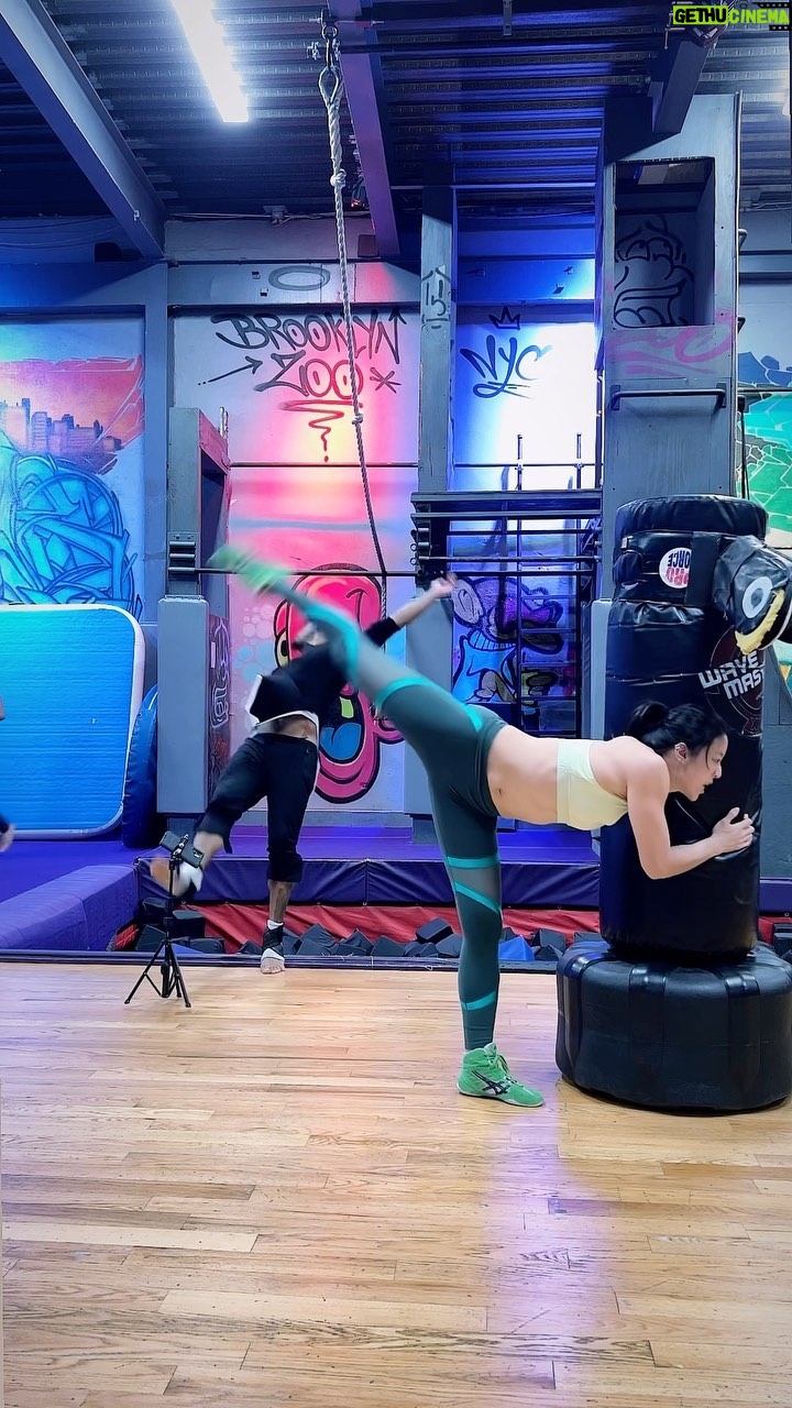 Emily Tung - 519 Likes - Some will say this kick has no power 🤷🏻♀️🤭
I say it’s a double edge kick 😁 🗡
.
.
.
.
#martialarts #martialartslife #martialartsgirls #scorpion #scorpionkick #badfriend #funnyvideos #stuntgirl #fighting #kungfugirl #kungfu #wushugirl #ninja #sneakattack #prank #stuntlife #stuntwoman #tkdgirl #taekwondo #taekwondotraining #heavybag #supergirl #training #workout #gym