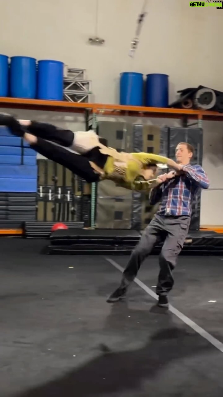 Emily Tung - 485 Likes - Spent a lot of time this season working on rigging, pulling, and testing out wire gags. Here’s some snippets from training 😎
.
.
.
.
#stunts #stunttraining #rigging #stuntwoman #stuntman #stuntperformer #wirework #stuntpoc #riggingteam #stuntlisting #stuntdouble #actionfilm #climbingsutraharness #stuntperformer