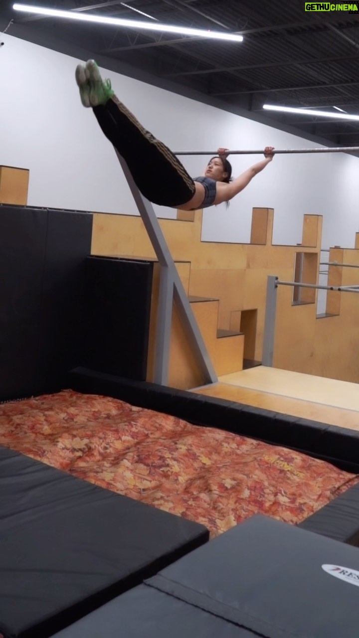 Emily Tung - 347 Likes - First go at flyaway precision 😄
.
.
.
.
#flyaway #bars #parkour #freerunning #parkourgirl #parkourgym #parkourlife @roamfurther #stunttraining #stuntperformer #stuntgirl #stuntlife #stuntwoman #stuntpoc @stuntpoc #gymlife #junglegym #adventurine #gymnastics #gymnasticsgirl #calisthenics #barstarzz #parkourlife #parkourtraining #parkourfreerun #parkourday #flips #backflip