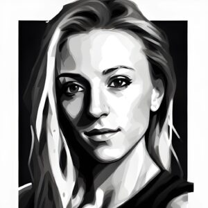 Emily Whitmire Instagram - How fun!! I had to try it 💛#avatar #photoedit #lensa #avataredit