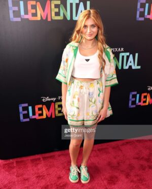Emma Berman Instagram - The Elemental premiere last night was simply magical! This newest original Pixar gem is filled with heart, breathtaking animation and moving storytelling. Don’t miss it when it hits theaters next week! Thank you @disney and @pixar for the fun night and the experience! Loved seeing old friends and making new ones 💕

Set: @casablancabrand 
Shirt: @prada 
Shoes: @gucci 
HMU: @yasulina 

#pixar#elemental#premiere#disney#animation#disneypixar#Pixarluca#emmaberman#hollywood#pixarelemental