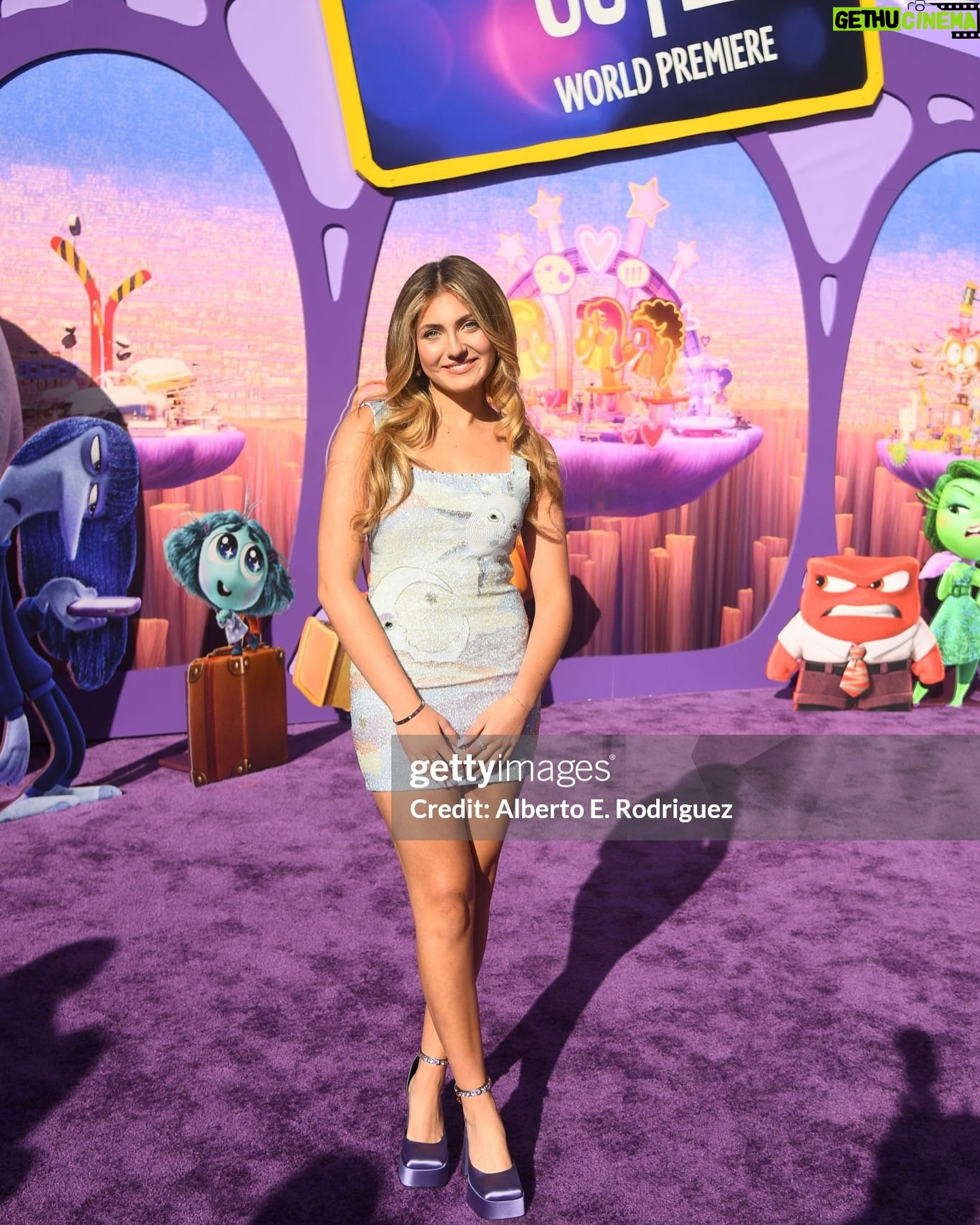 Emma Berman - 0.9K Likes - Going to the Inside Out 2 premiere was definitely a core memory 🤍Thank you @pixar for having me 🫶
Go watch Inside Out 2 in theaters this Friday!!
P.S: get ready to cry 🥹
Dress: @cliopeppiatt
Shoes: @versace
Glam: @yasulina
#explorepage #insideout2 #insideout #pixar #pixarpremiere #insideout2premiere #moviepremiere #redcarpetlook #redcarpetfashion #emmaberman #disney #disneyactress #gettyimages #femalefashion #versaceshoes #cliopeppiatt #glammakeup #makeupinspo #redcarpetready #redcarpetmakeup #worldpremiere #insideout2worldpremiere