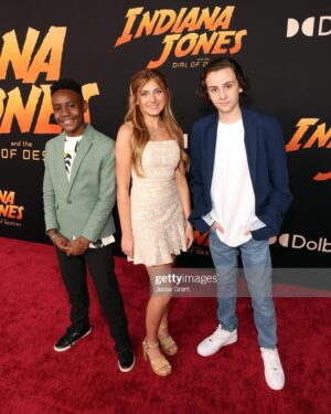 Emma Berman Instagram - Still in awe from last night’s Indiana Jones premiere at the iconic Dolby Theatre! Had the best time with my #YoungJediAdventures costars and Lucasfilm family ❤️🙏🏻 Thank you @lucasfilm for inviting us! 

Indiana Jones and the Dial of Destiny will be released exclusively in movie theaters on June 30, 2023 🍿

Styling: @ashleypruittstylist 
HMU: @muakendallcapito 

#indianajones#indianajonesandthedialofdestiny#worldpremiere#hollywood#premiere#lucasfilm#youngjedi#youngjediadventures#newseries#emmaberman#nashdurango#starwars#starwarsanimation#disneyjr#voiceactors#disneykids#cast#yja