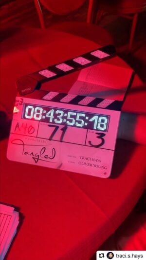 Emma Chase Instagram - LOVE!!! Thank you @traci.s.hays for this awesome #flashbackfriday behind the scenes of the making of Tangled! 😍

#tangledmovie #passionflix #repost